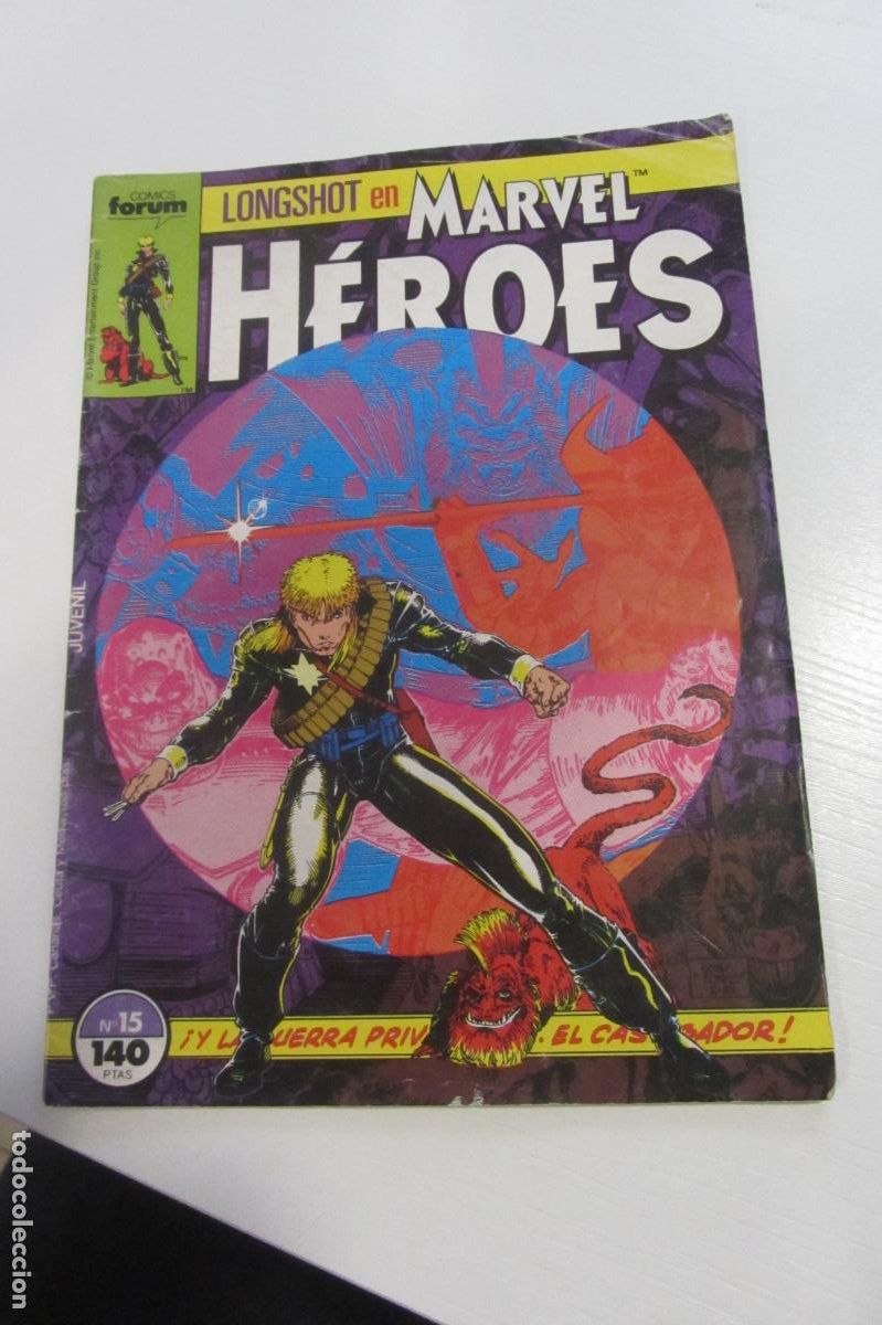 C&oacute;mics: MARVEL H&Eacute;ROES N&ordm; 15 LONGSHOT FORUM arx67 - Foto 1