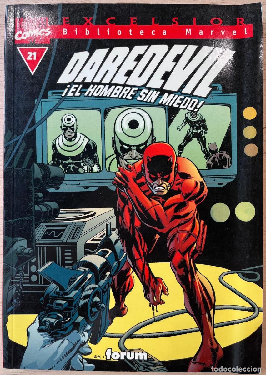 Comics: Daredevil &iexcl;el hombre sin miedo! Colecci&oacute;n, volumen 21, biblioteca Marvel. Editorial Forum.