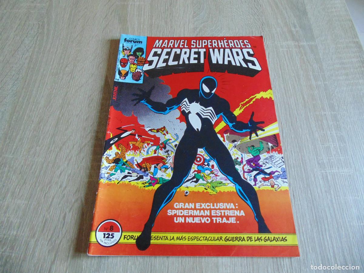 C&oacute;mics: Secret Wars Vol-1 1&ordf; Ed n&ordm; 8. 1986. Marvel / Forum.