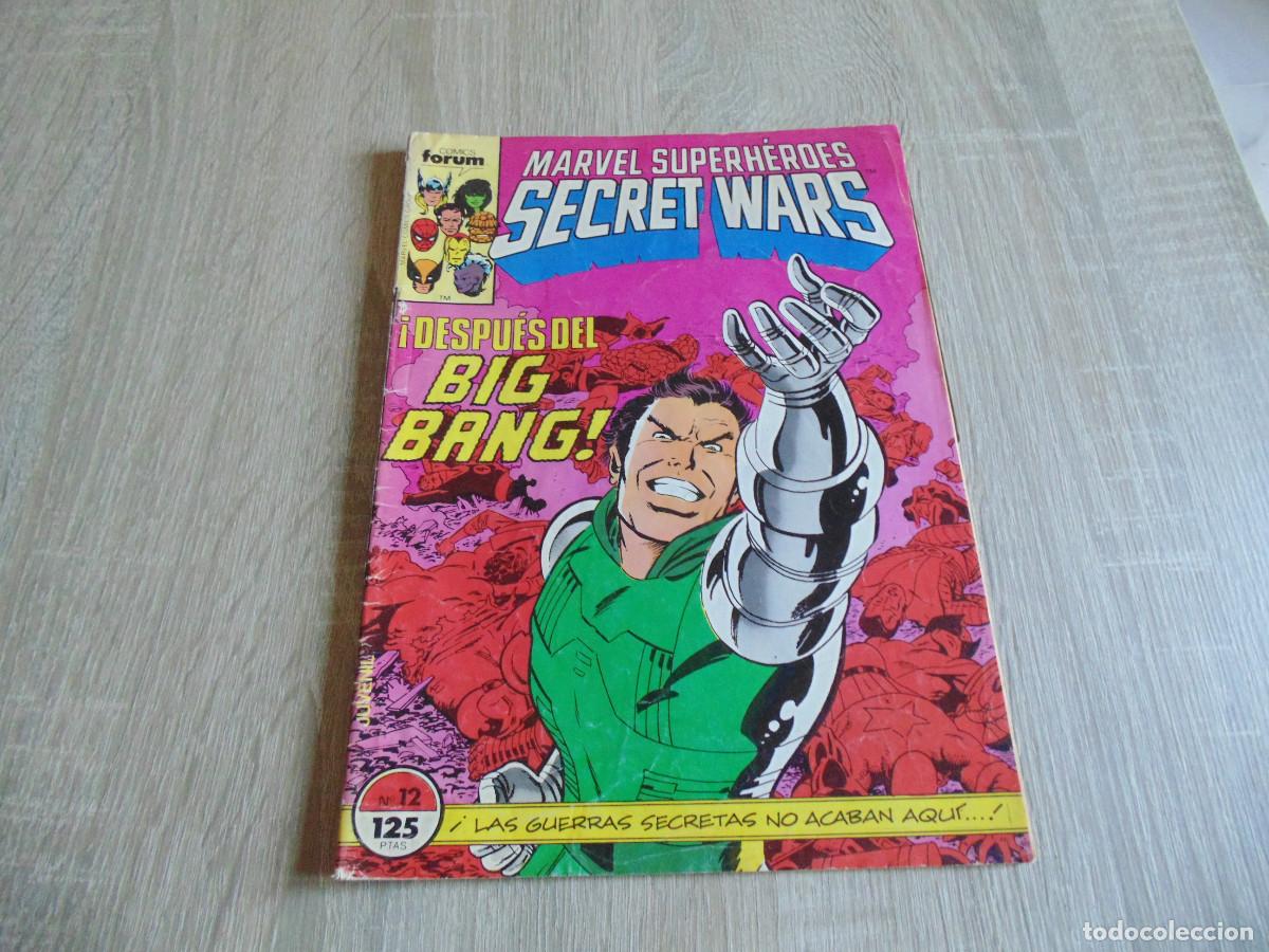 C&oacute;mics: Secret Wars Vol-1 1&ordf; Ed n&ordm; 12. 1986. Marvel / Forum.