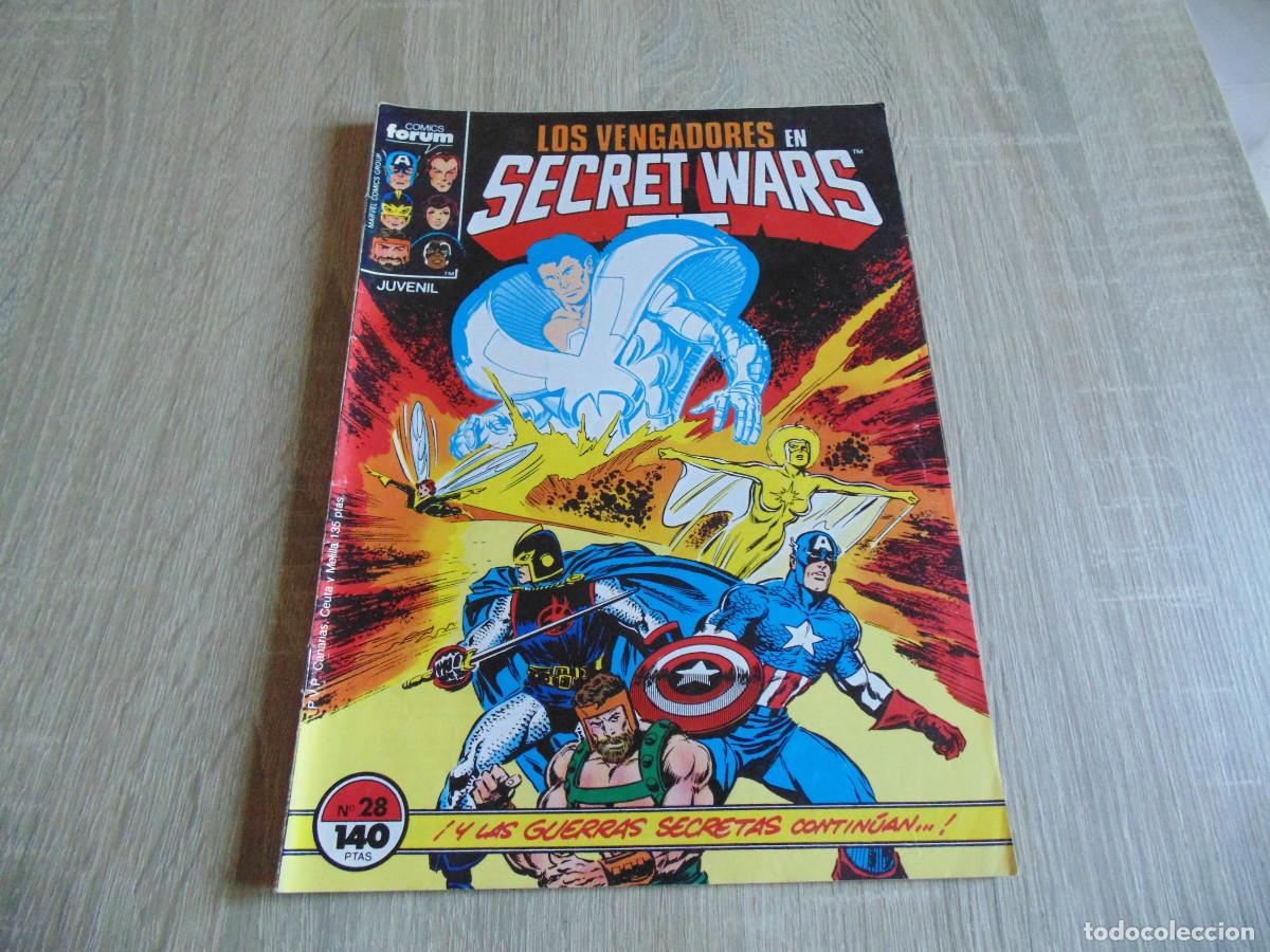 C&oacute;mics: Secret Wars II Vol-1 1&ordf; Ed n&ordm; 28. 1987. Marvel / Forum.