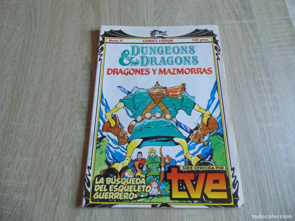 C&oacute;mics: Dungeons & Dragons (Dragones y Mazmorras). n&ordm; 11. 1985. TSR / Forum.