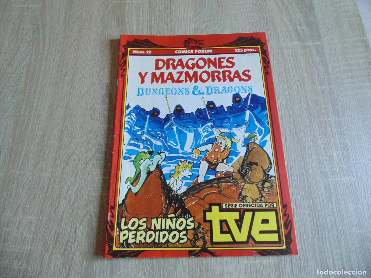 C&oacute;mics: Dungeons & Dragons (Dragones y Mazmorras). n&ordm; 12. 1985. TSR / Forum.