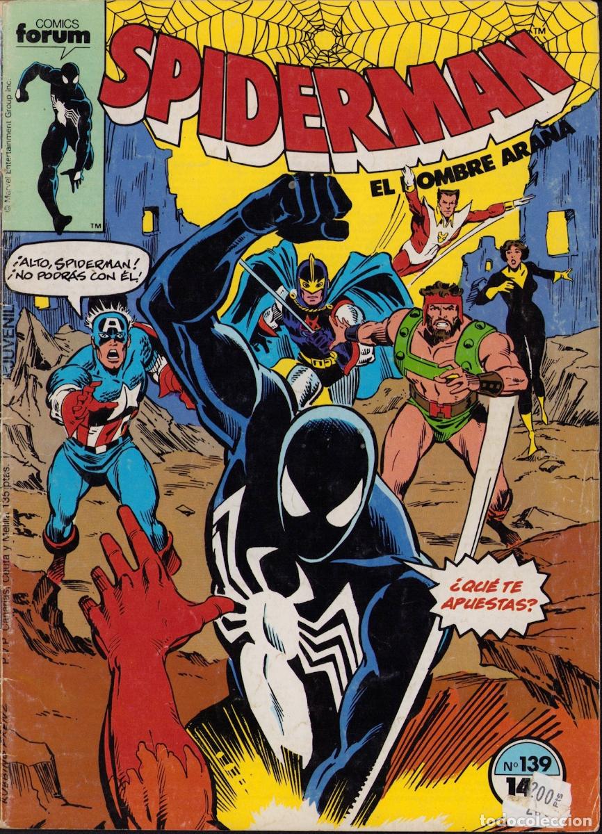 C&oacute;mics: Spiderman Vol.1 n&uacute;mero 139 Comic Forum 1987 - Foto 1