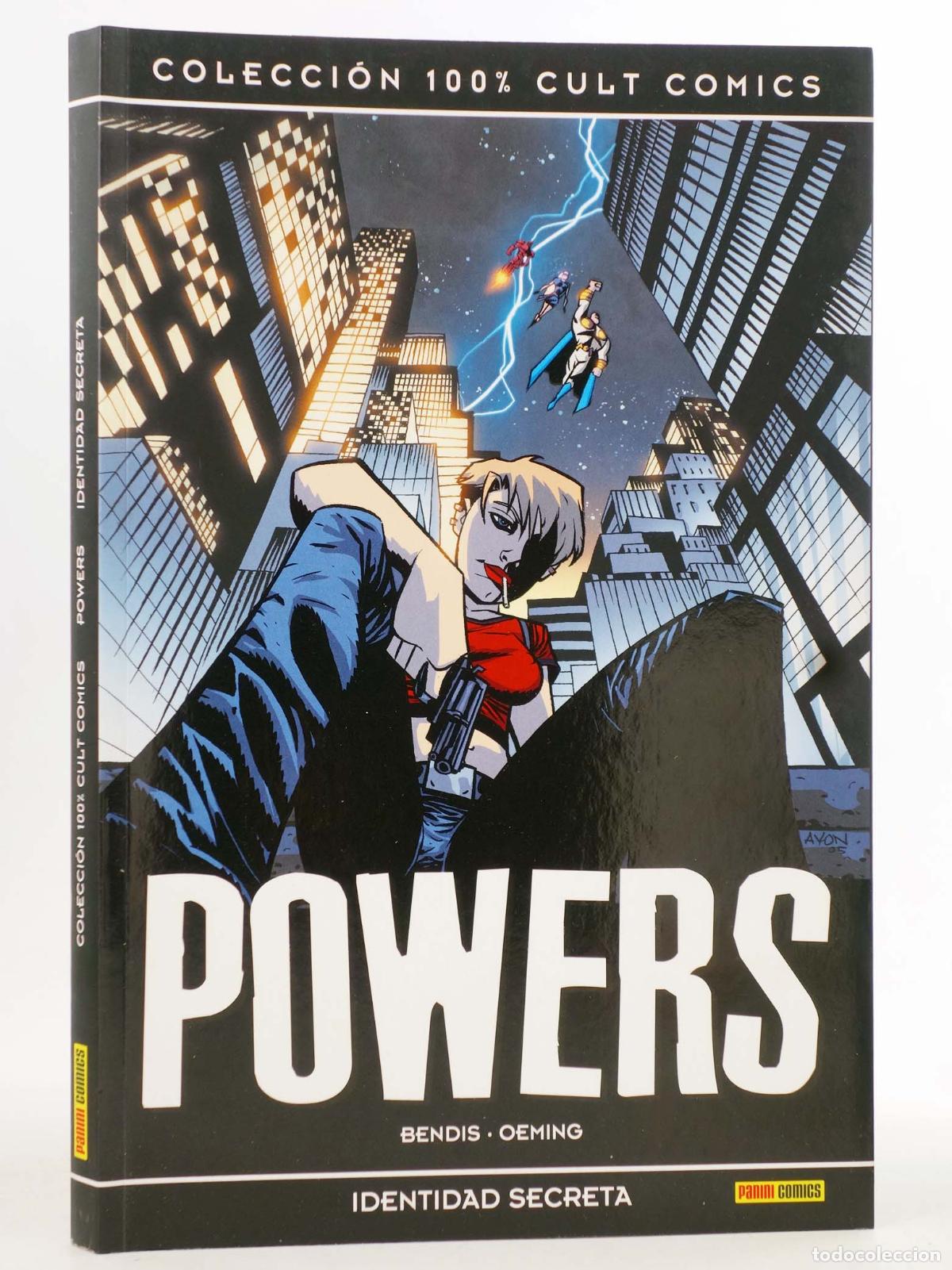 C&oacute;mics: 100% CULT COMICS POWERS 11. IDENTIDAD SECRETA (Brian Michael Bendis/Michael Avon Oeming) Forum, 2010