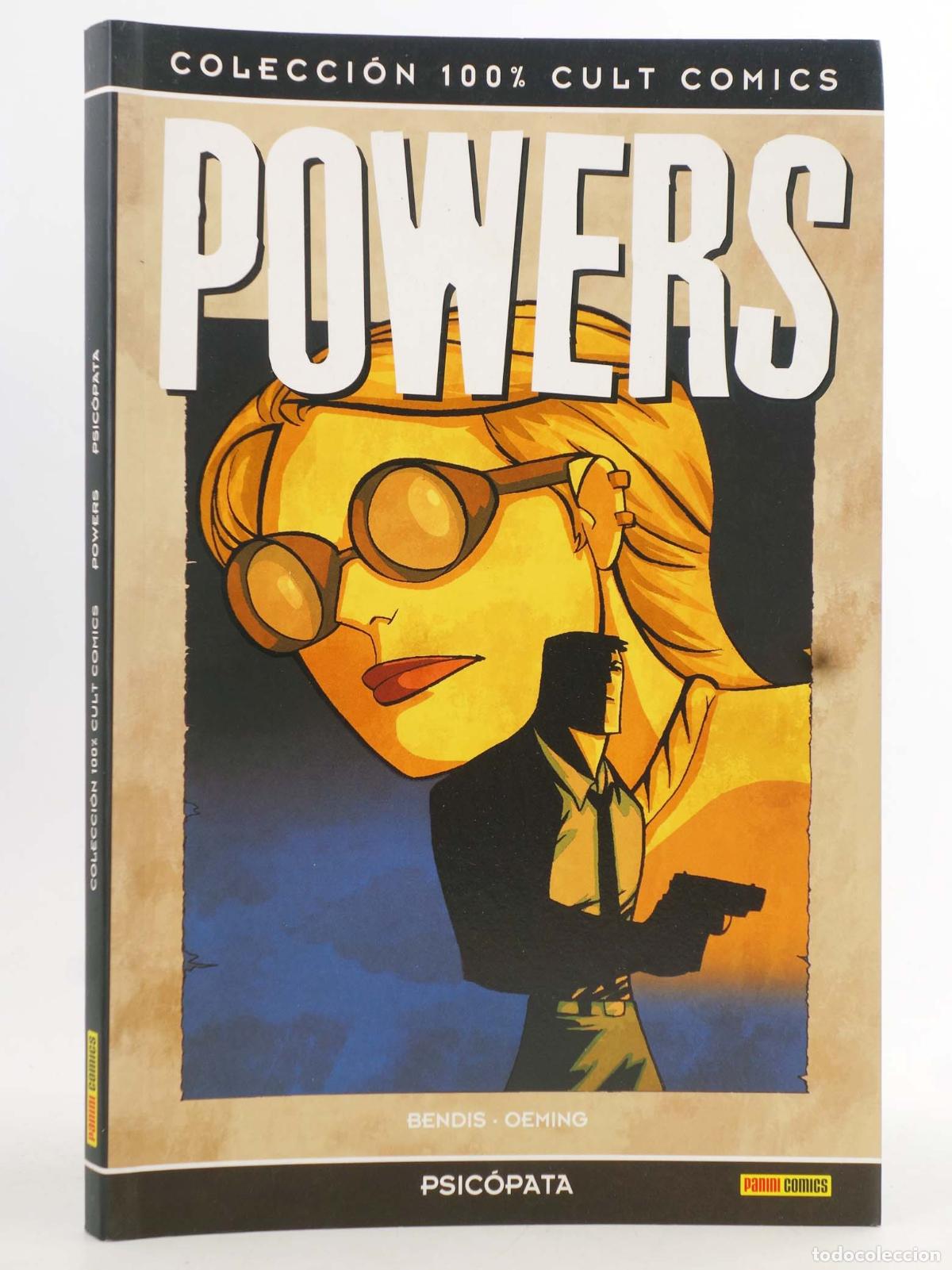C&oacute;mics: 100% CULT COMICS POWERS 9. PSIC&Oacute;PATA (Brian Michael Bendis/Michael Avon Oeming) Forum, 2010 - Foto 1