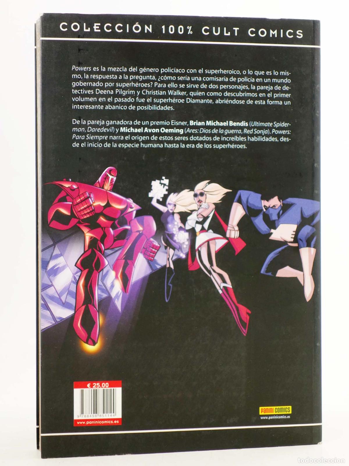 C&oacute;mics: 100% CULT COMICS POWERS 7. PARA SIEMPRE (Brian Michael Bendis/Michael Avon Oeming) Forum, 2009 - Foto 2