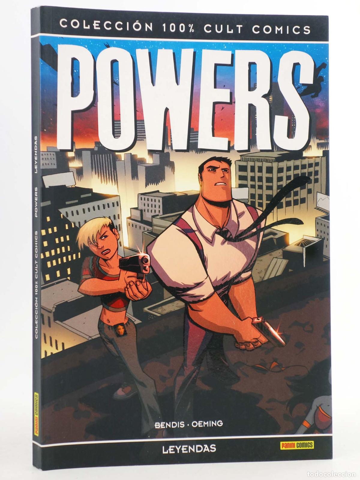 C&oacute;mics: 100% CULT COMICS POWERS 8. LEYENDAS (Brian Michael Bendis/Michael Avon Oeming) Forum, 2009 - Foto 1