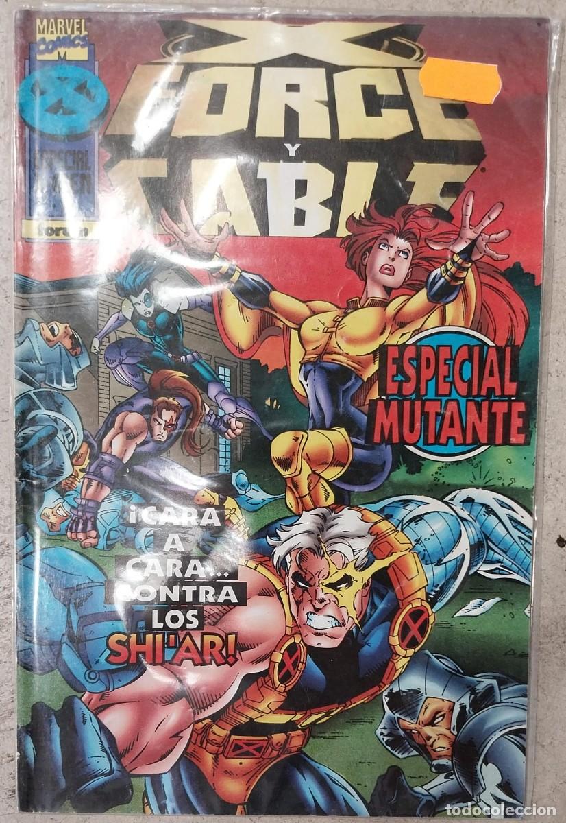C&oacute;mics: Force y Cable, especial mutante. &iexcl;Cara a cara contra los Shi'ar!