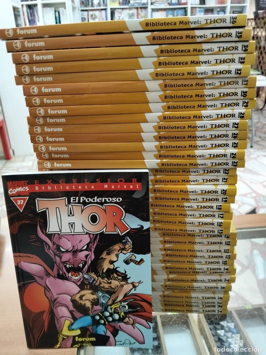 C&oacute;mics: BIBLIOTECA MARVEL: EL PODEROSO THOR, COMPLETA - Foto 1