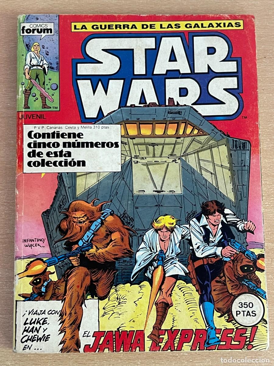 C&oacute;mics: Comics Forum Tomo La Guerra de las Galaxias STAR WARS Recopilaci&oacute;n N&uacute;meros 1 al 5 a&ntilde;o 1986
