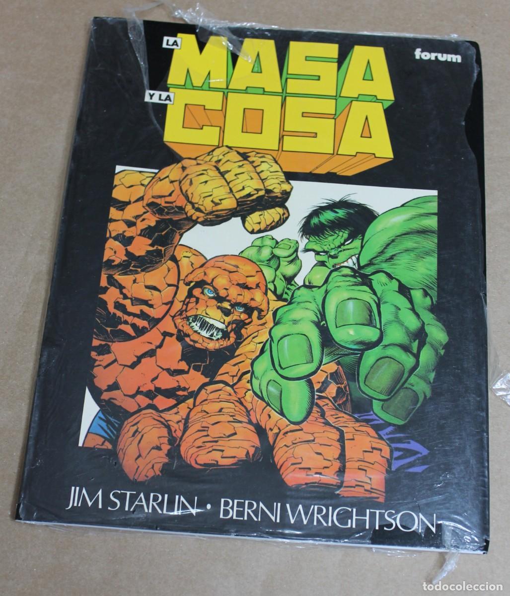 C&oacute;mics: NUEVO (precintado) - NOVELAS GR&Aacute;FICAS MARVEL 13 LA MASA Y LA COSA - J Starlin / B Wrightson