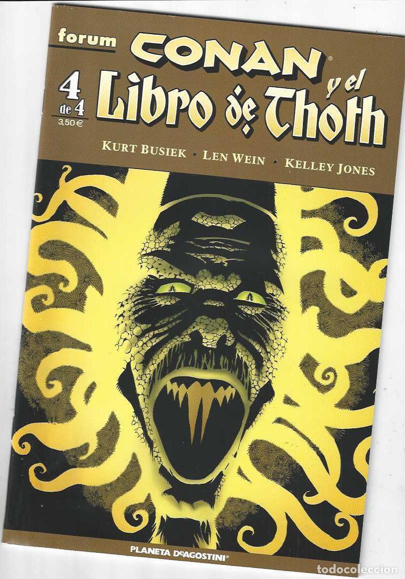 C&oacute;mics: CONAN: EL LIBRO DE THOTH N&ordm; 4 - GRAPA FORUM - BUEN ESTADO - Foto 1