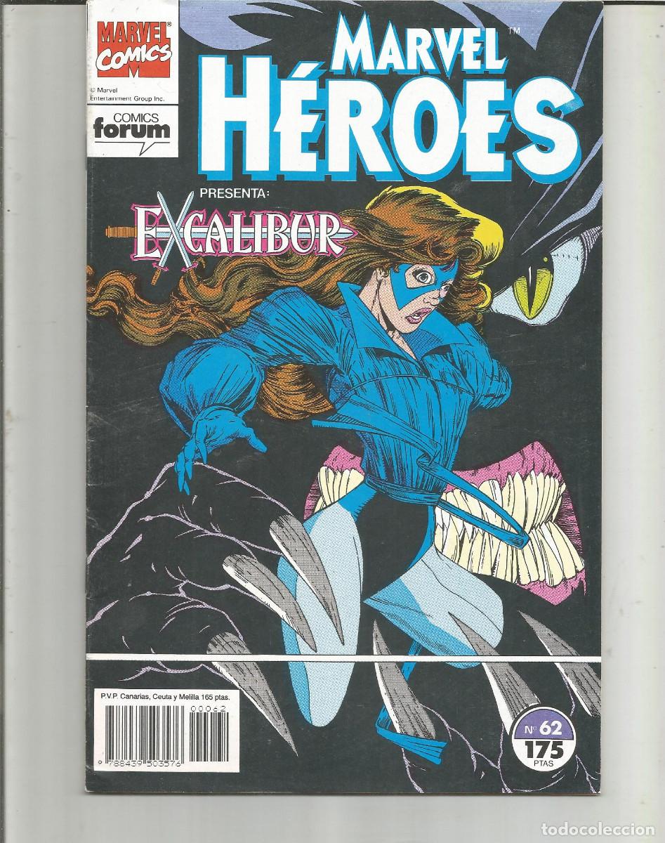 C&oacute;mics: Marvel H&eacute;roes presenta Excalibur N&ordm; 62 Comics Forum - Foto 1