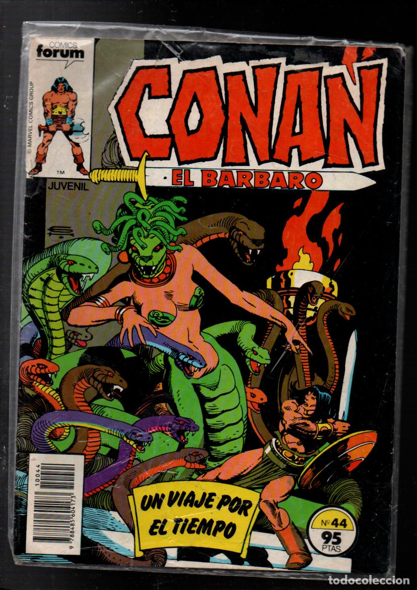 C&oacute;mics: CONAN EL BARBARO, N&ordm; 44. COMICS FORUM. 1983