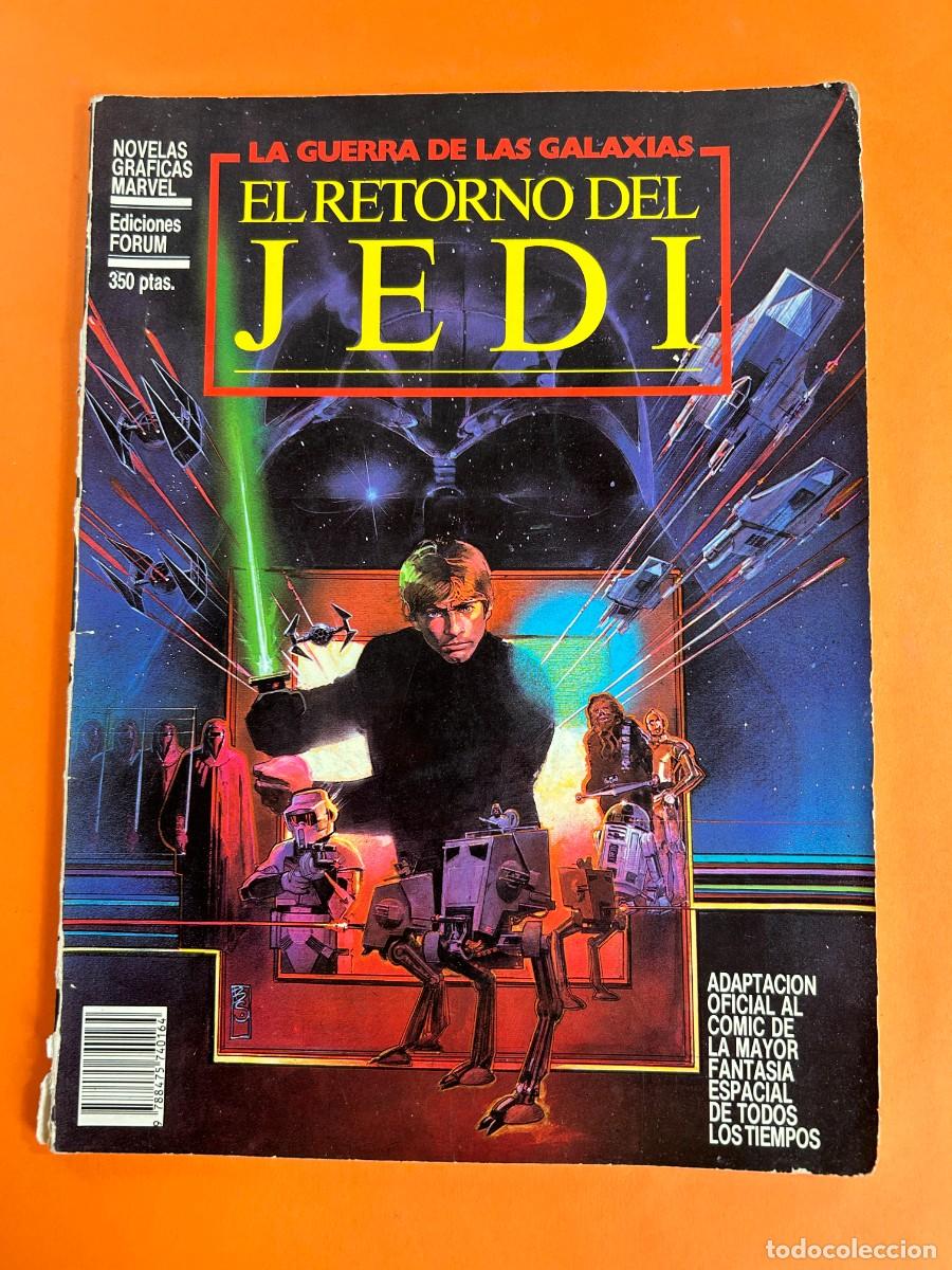 C&oacute;mics: EL RETORNO DEL JEDI - LA GUERRA DE LAS GALAXIAS - NOVELA GRAFICA MARVEL - FORUM