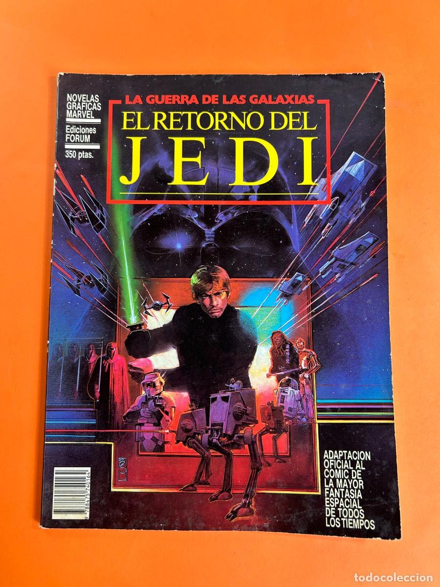 C&oacute;mics: EL RETORNO DEL JEDI - LA GUERRA DE LAS GALAXIAS - NOVELA GRAFICA MARVEL - FORUM