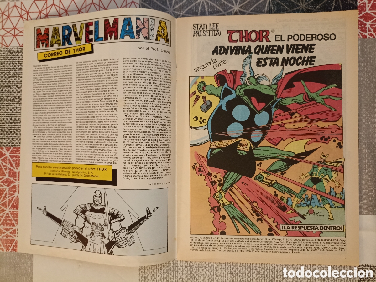 C&oacute;mics: THOR VOL.1 N&deg;46, 47 -Forum- - Foto 8
