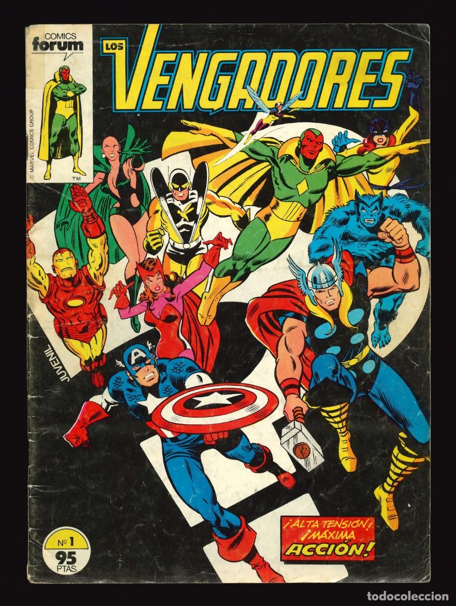 C&oacute;mics: LOS VENGADORES (VOL. 1) - COMICS FORUM / N&Uacute;MERO 1