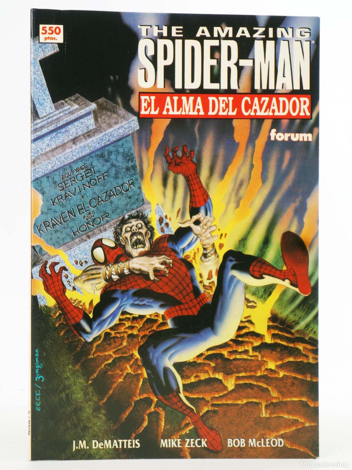 C&oacute;mics: COLECCI&Oacute;N PRESTIGIO 57. THE AMAZING SPIDERMAN: EL ALMA DEL CAZADOR (J. M. Dematteis/Mike Zeck) 1993