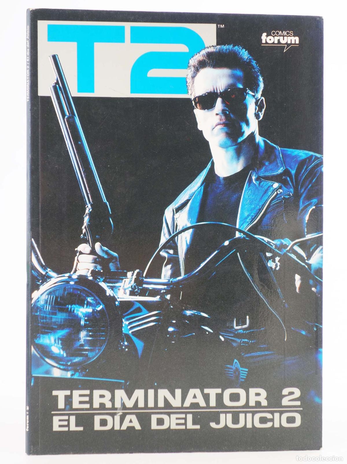C&oacute;mics: COLECCI&Oacute;N PRESTIGIO 34. TERMINATOR 2: EL D&Iacute;A DEL JUICIO (Gregory Wright/Klaus Janson) Forum, 1991