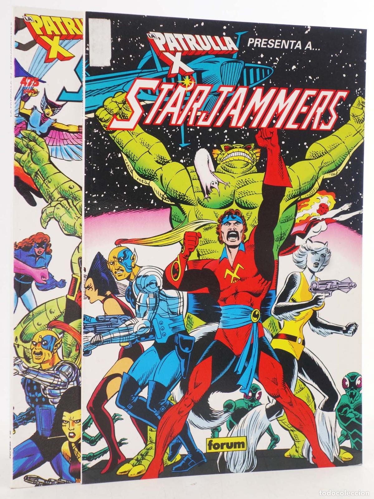 C&oacute;mics: COLECCI&Oacute;N PRESTIGIO 17,18. LA PATRULLA X STARJAMMERS: FALKON QUEST 1 A 2 COMPLETA (Terry Kavanagh/Da