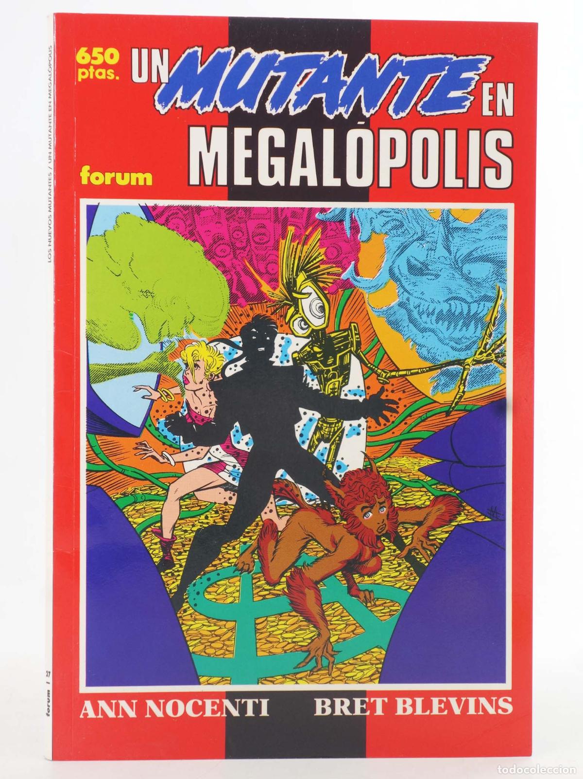 C&oacute;mics: COLECCI&Oacute;N PRESTIGIO 27. LOS NUEVOS MUTANTES: UN MUTANTE EN MEGALOPOLIS (Ann Nocenti/Bret Blevins)