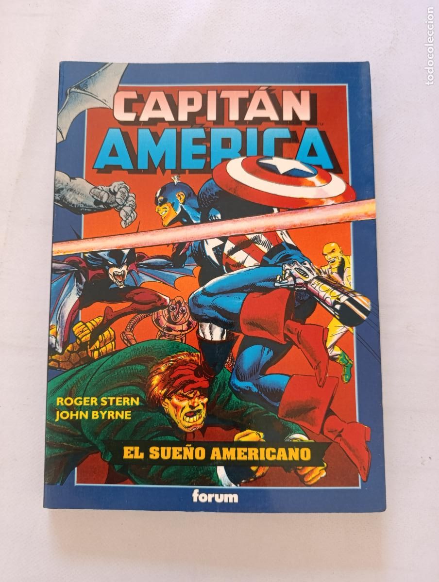 C&oacute;mics: CAPITAN AMERICA: EL SUE&Ntilde;O AMERICANO - ROGER STERN, JOHN BYRNE - OBRAS MAESTRAS N&ordm; 10 - FORUM (ATw)