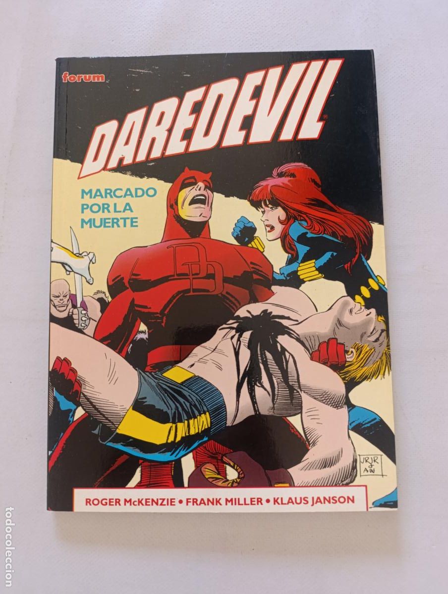 C&oacute;mics: DAREDEVIL - MARCADO POR LA MUERTE - MCKENZIE, MILLER - OBRAS MAESTRAS N&ordm; 12 - FORUM (IOw)