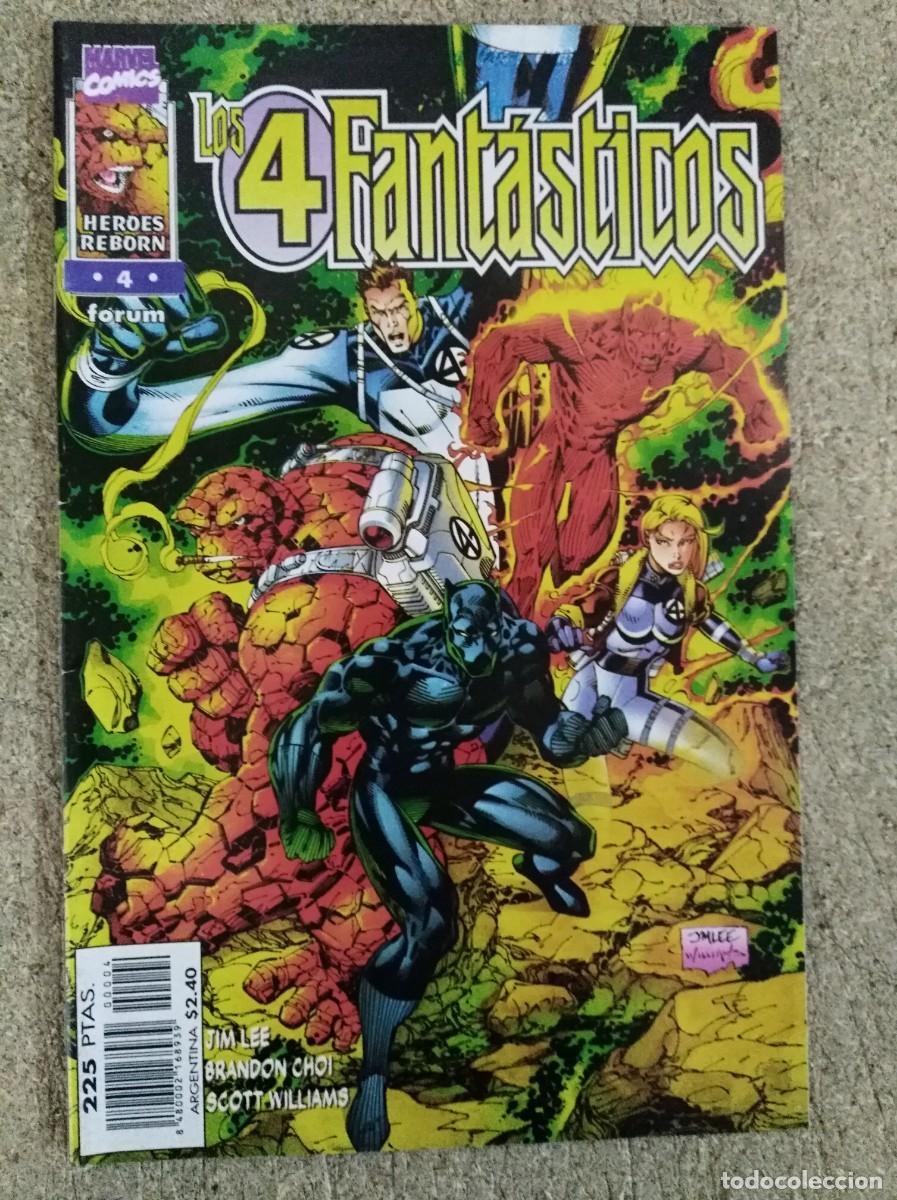 C&oacute;mics: Los 4 Fantasticos.Heroes Reborn 4.Marvel Forum