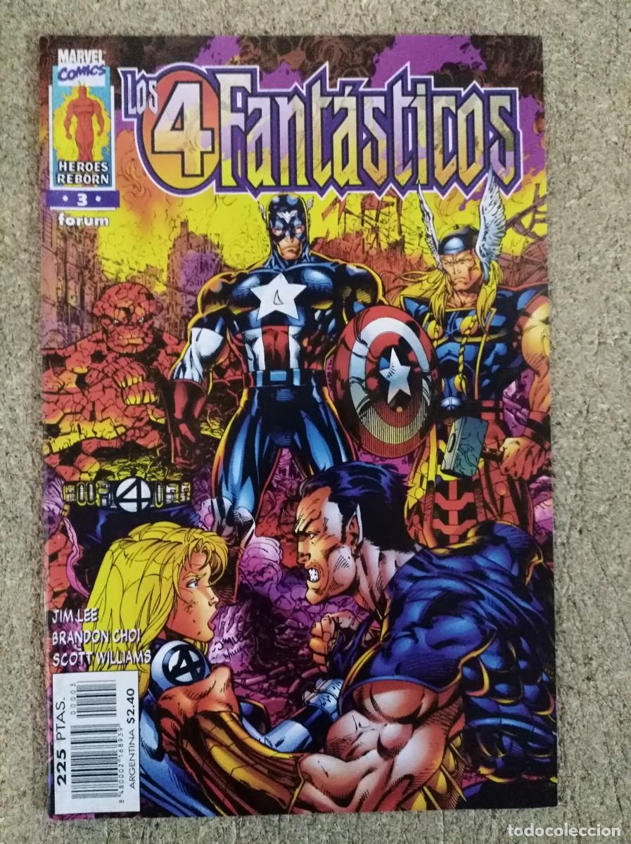 C&oacute;mics: Los 4 Fantasticos.Heroes Reborn 3.Marvel Forum