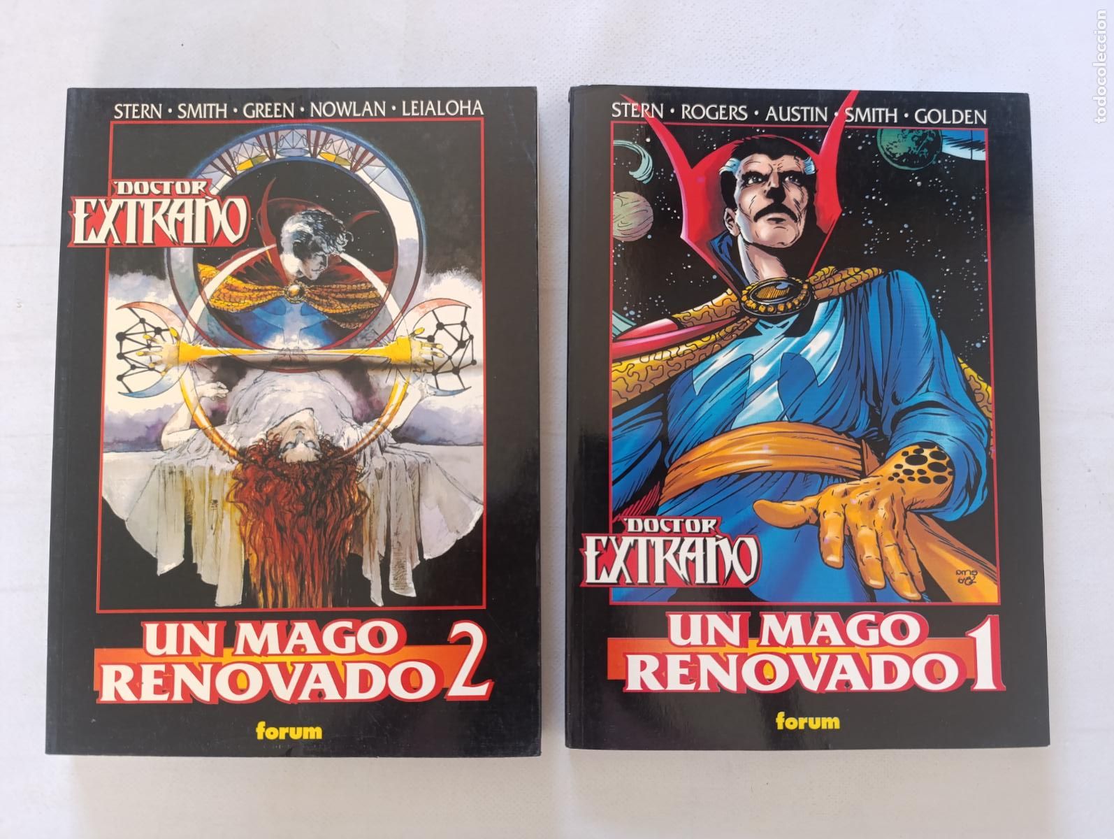 C&oacute;mics: DOCTOR EXTRA&Ntilde;O - UN MAGO RENOVADO COMPLETA - TOMOS 1 Y 2 - OBRAS MAESTRAS N&ordm; 33 Y 34 - FORUM (J1)