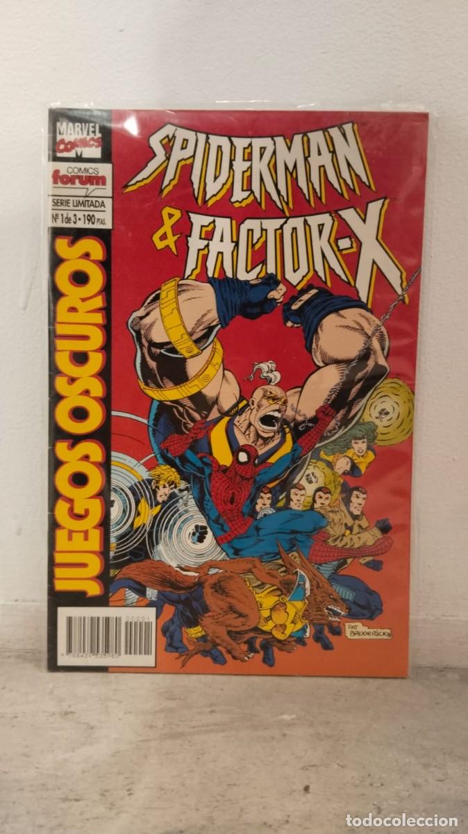 C&oacute;mics: SPIDERMAN Y FACTOR X N&ordm;1