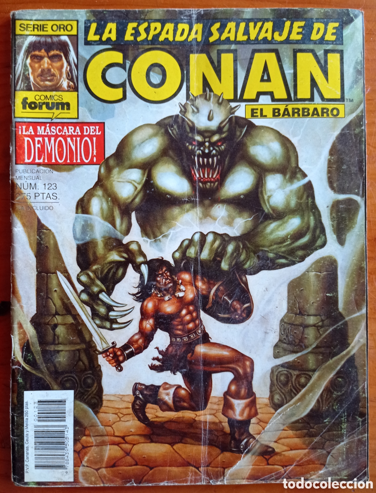 C&oacute;mics: COMIC CONAN EL B&Aacute;RBARO N&Uacute;MERO 123