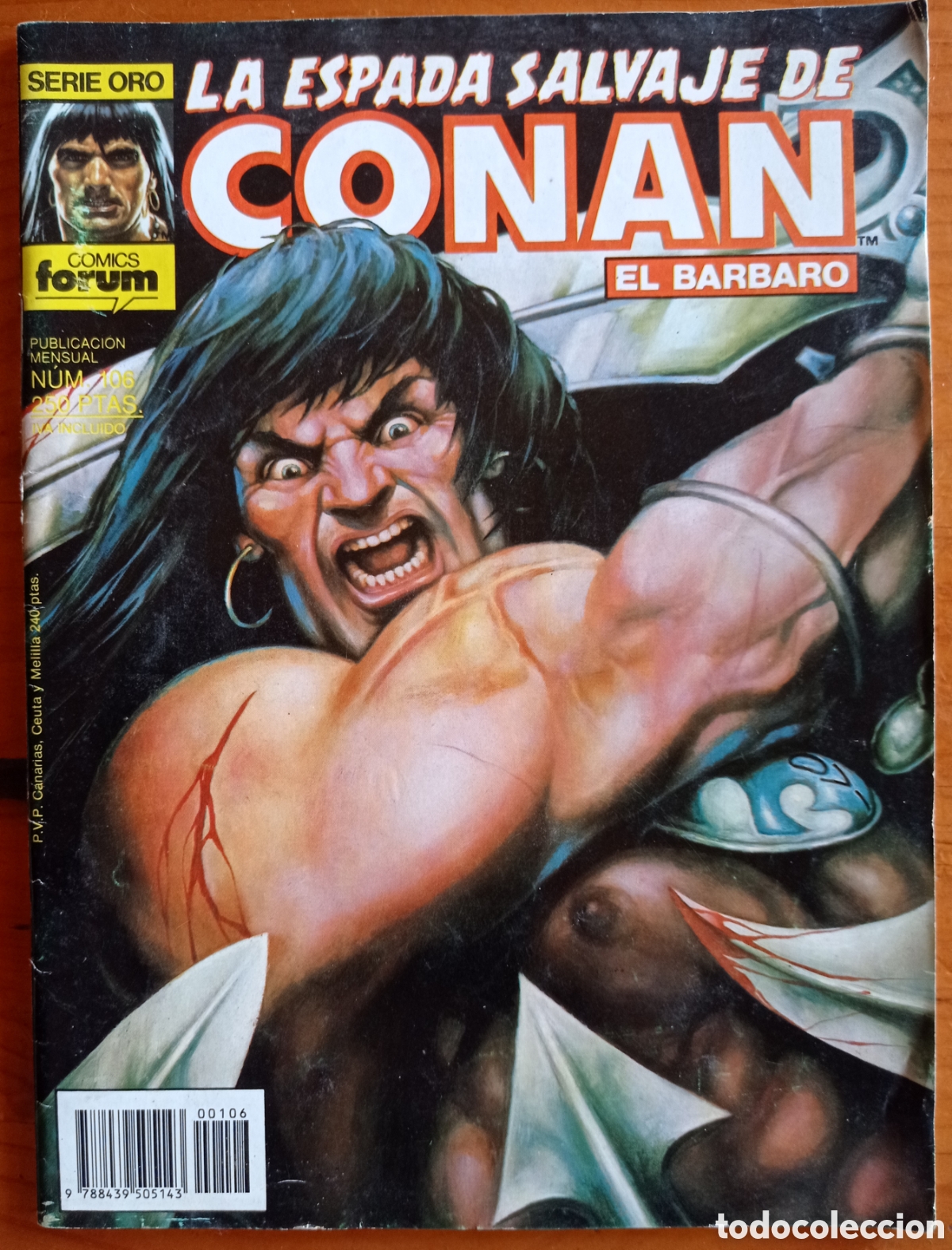 C&oacute;mics: COMIC CONAN EL BARBARO N&Uacute;MERO 106