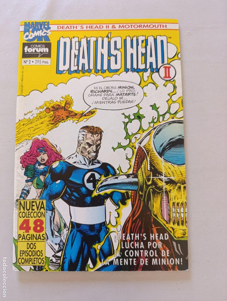 C&oacute;mics: DEATH'S HEAD II N&ordm; 2 - DEATH'S HEAD & MOTORMOUTH - MARVEL - FORUM (IL)