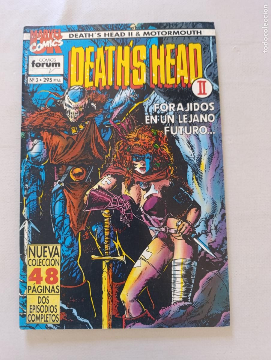 C&oacute;mics: DEATH'S HEAD II N&ordm; 3 - DEATH'S HEAD & MOTORMOUTH - MARVEL - FORUM (IL)