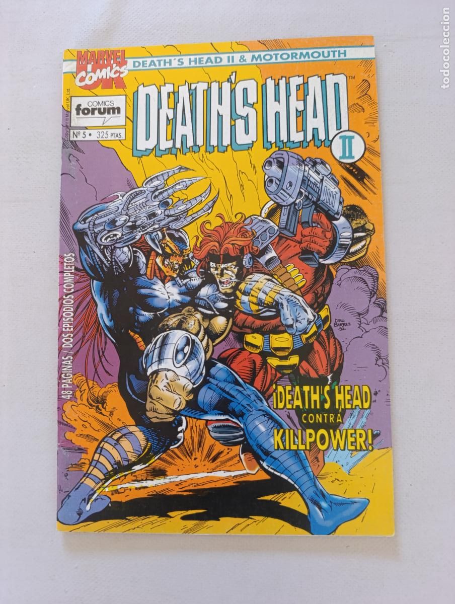 C&oacute;mics: DEATH'S HEAD II N&ordm; 5 - DEATH'S HEAD & MOTORMOUTH - MARVEL - FORUM (IL)