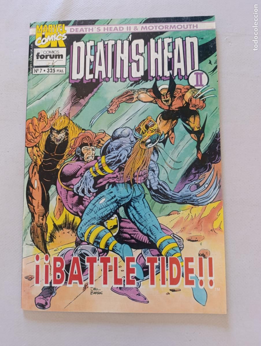 C&oacute;mics: DEATH'S HEAD II N&ordm; 7 - DEATH'S HEAD & MOTORMOUTH - MARVEL - FORUM (IL)