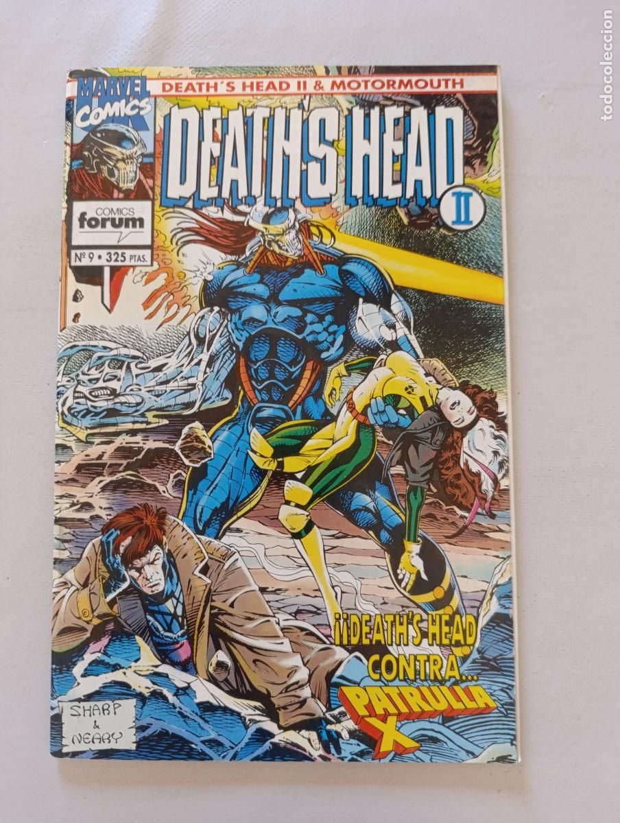 Fumetti: DEATH'S HEAD II N&ordm; 9 - DEATH'S HEAD & MOTORMOUTH - MARVEL - FORUM (IL)