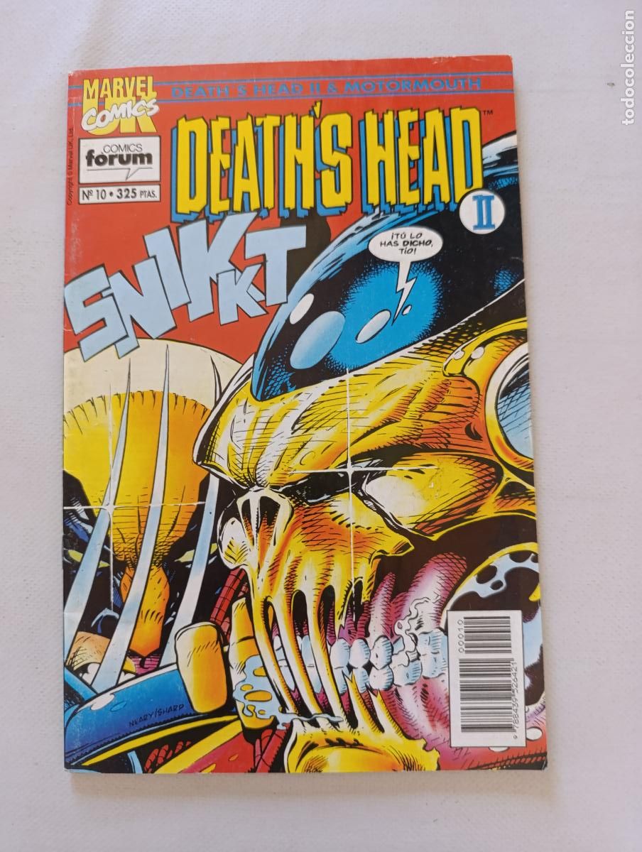 C&oacute;mics: DEATH'S HEAD II N&ordm; 10 - DEATH'S HEAD & MOTORMOUTH - MARVEL - FORUM (IL)