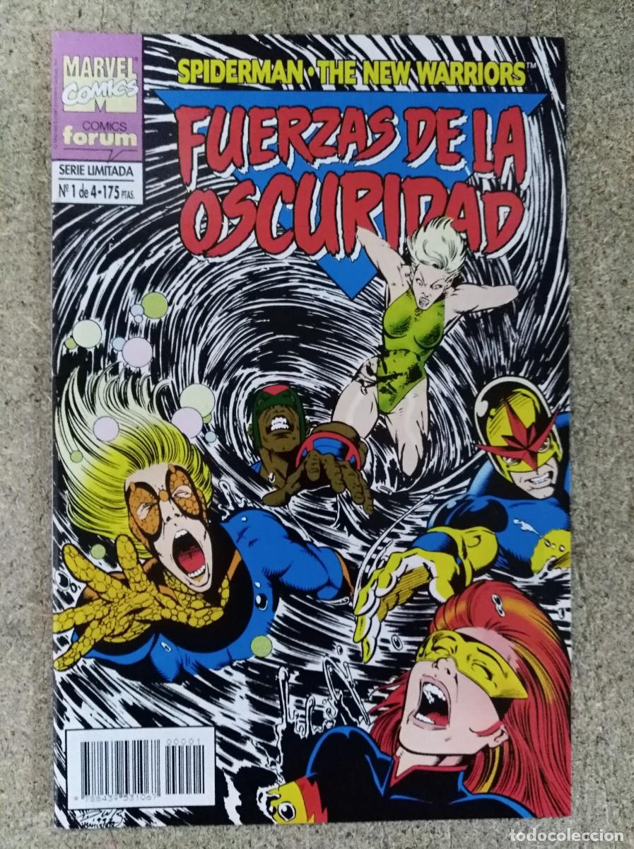 C&oacute;mics: Spiderman/The New Warriors:Fuerzas De Oscuridad 1.Marvel.Forum