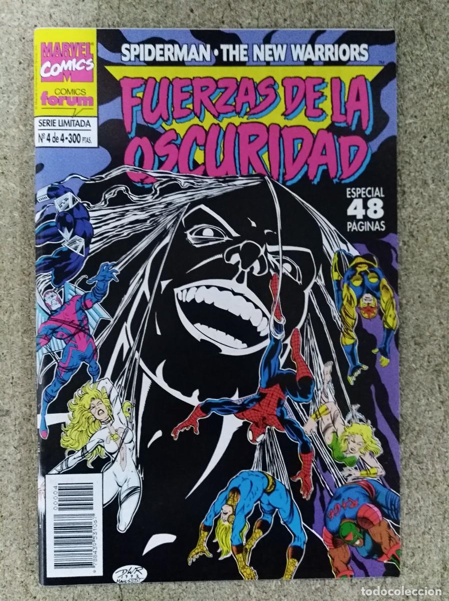 C&oacute;mics: Spiderman/The New Warriors:Fuerzas De Oscuridad 4.Marvel.Forum
