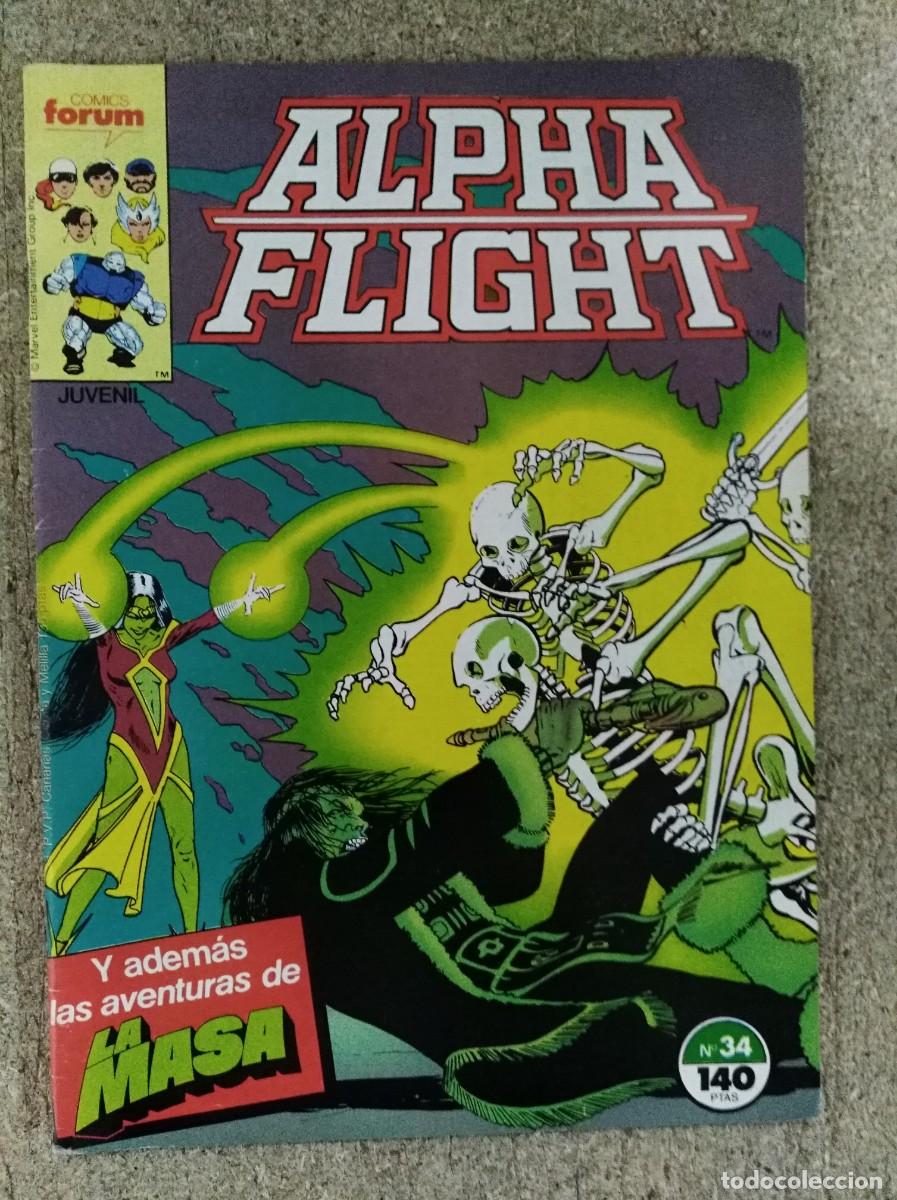 C&oacute;mics: Alpha Flight 34.Vol.1.Marvel.Forum
