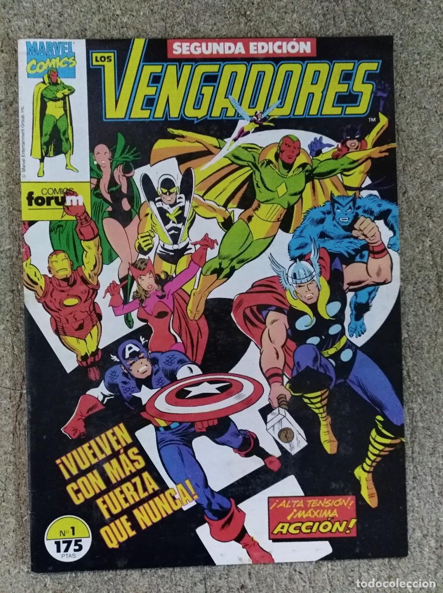 C&oacute;mics: Los Vengadores 1.Vol.1.2&ordf; Edicion.Marvel.Forum