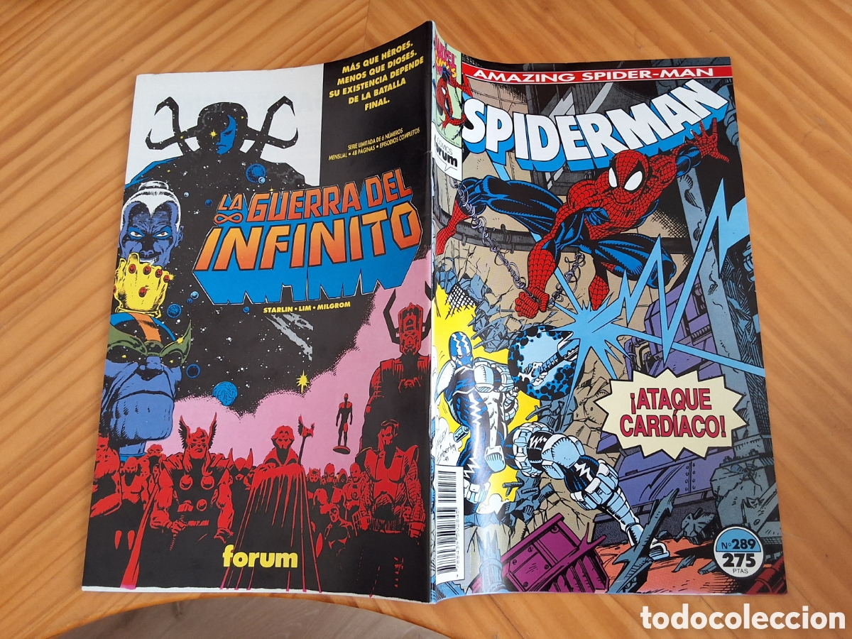 C&oacute;mics: Spiderman amazing comic forum grapa numero 289 de kiosko