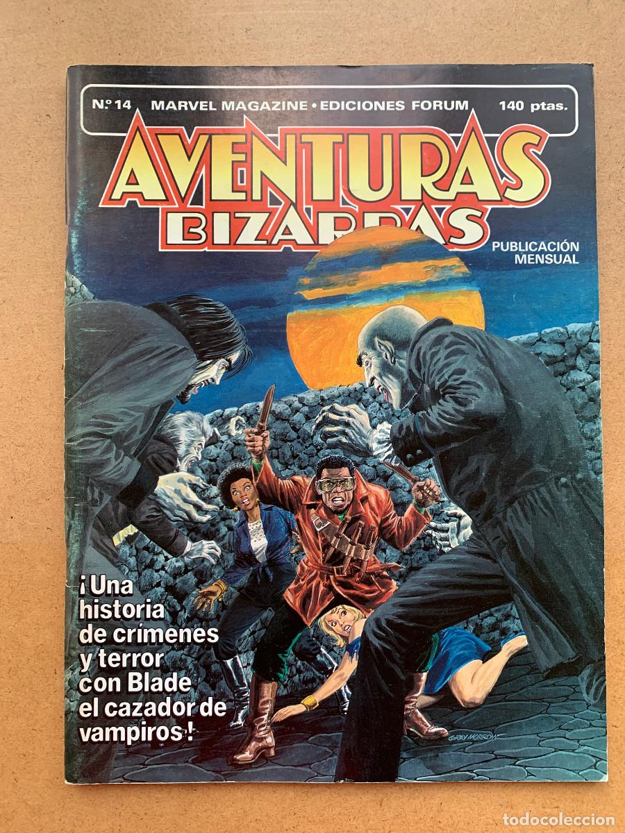 C&oacute;mics: Aventuras Bizarras n&ordm; 14: Blade, Cazador de Vampiros - D2 Excelente Estado