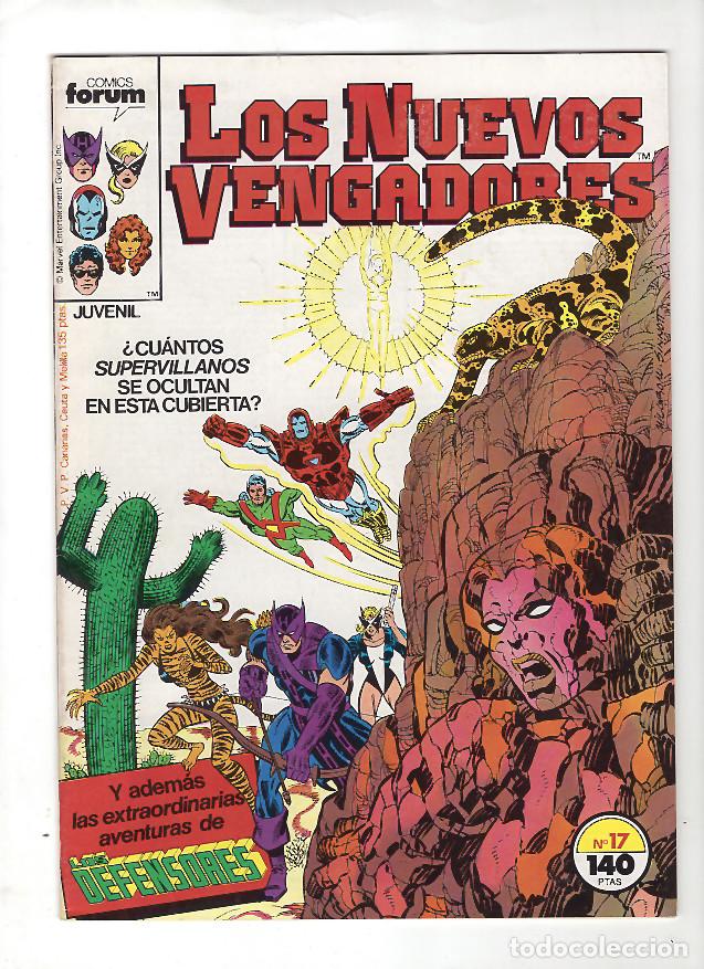 C&oacute;mics: LOS NUEVOS VENGADORES N&ordm; 17 COMIC FORUM MARVEL PLANETA AGOSTINI 1988 MBE LEE INDICACIONES
