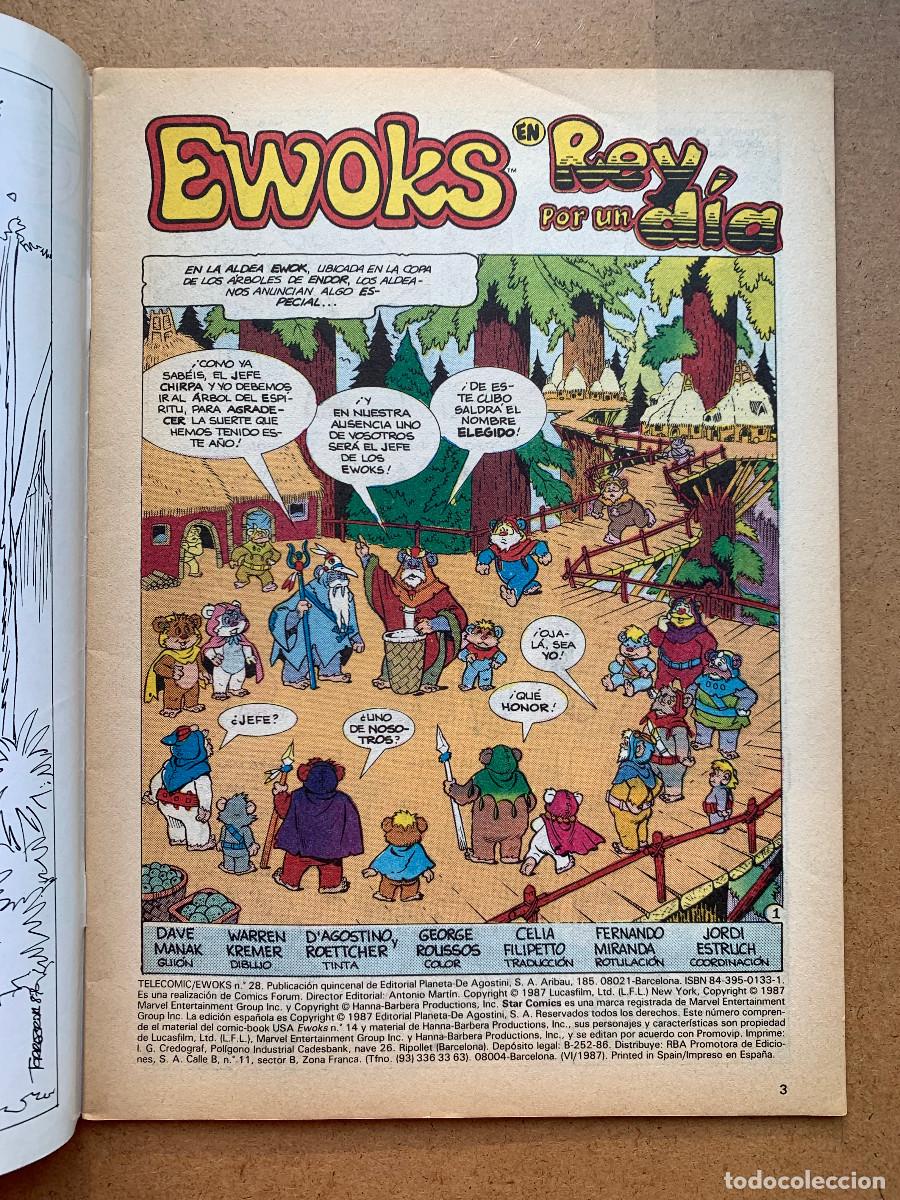 C&oacute;mics: Telecomic Presenta Ewoks n&ordm; 28 - D2 De Kiosko - Foto 2