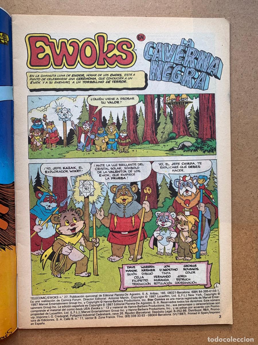 C&oacute;mics: Telecomic Presenta Ewoks n&ordm; 27 - D2 De Kiosko - Foto 2